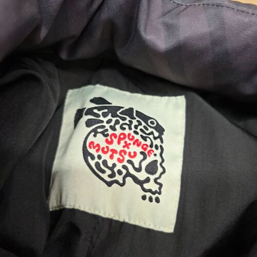 Mutsu Spunge Panatomy Skull Jacket Men Large Graphite Black Salehe Bembury READ - Picture 8 of 23