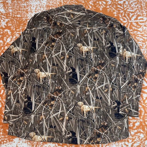 North River Outfitters Long Sleeve Hunting Shirt Padded Elbows Shoulder XL Dog - Picture 8 of 8