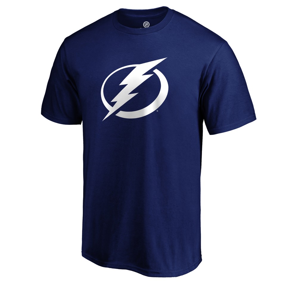 Men's Blue Tampa Bay Lightning 1 Dad TShirt eBay