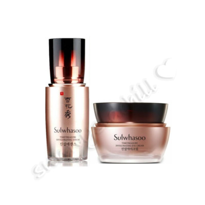 Sulwhasoo Timetreasure Invigorating Serum 4ml 1pc & Eye Cream 4ml 1pc US Seller 