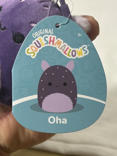 Original Squishmallows Clip-on 3.5" Plush GASTEN, OHA, ROLF - Lot of 3 - Picture 6 of 10
