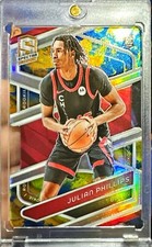 2023-24 Spectra Julian Phillips Rookie Gold Universal /8 Die Cut Prizm #133 RC