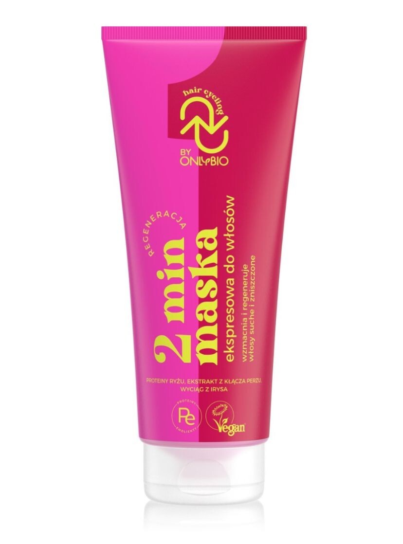 Only bio Hair Cycling Regeneration 2 minute express hair mask 200ml - Image 4