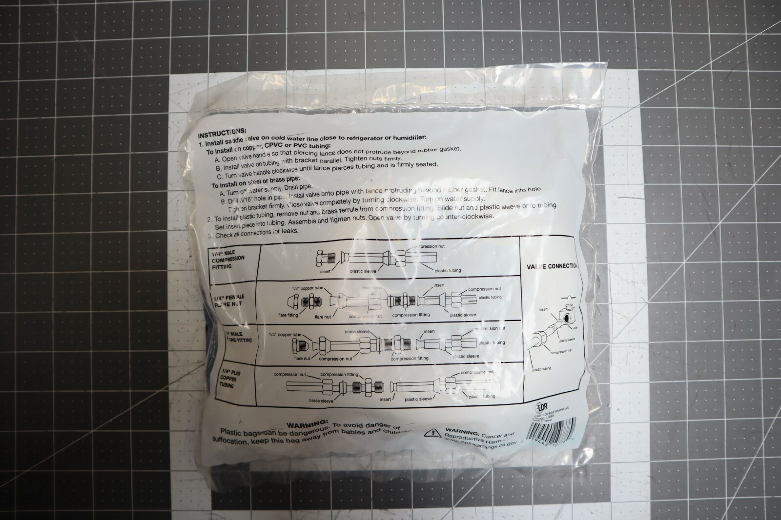 BEST PRICE! Icemaker Humidifier Installation Kit LDR 509 5100 BRAND NEW!