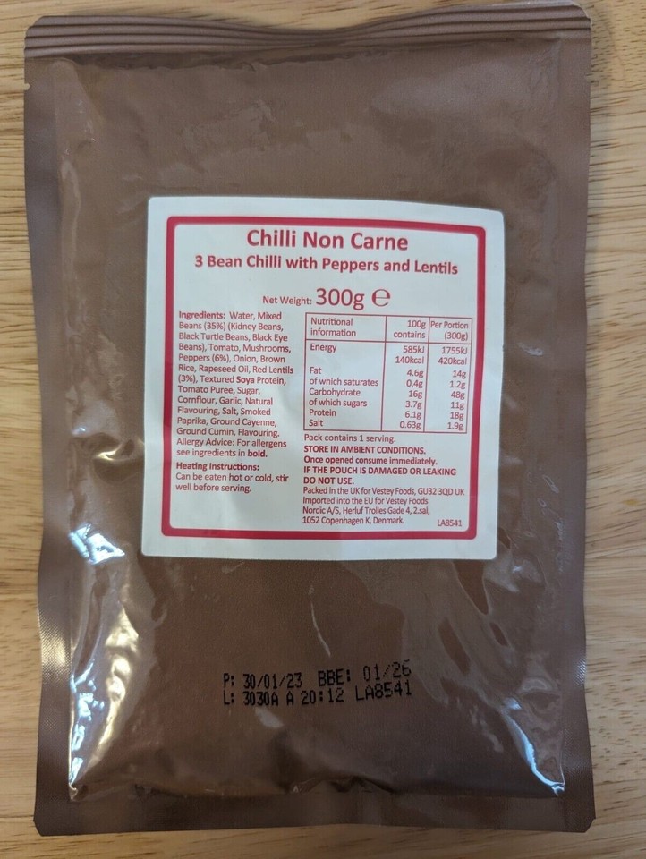 BRITISH ARMY MOD RATION PACKS MEALS MRE EMERGENCY FOOD SUPPLIES READY ...