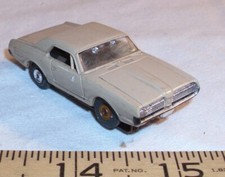 AURORA THUNDERJET 500 T JET MERCURY COUGAR HO SLOT CAR 1960s IN TAN