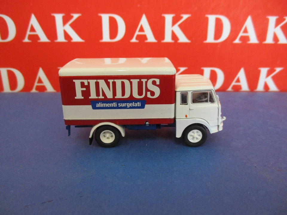 1/87 Modellino Camion Furgone Fiat 642 Findus by Brekina - Immagine 4 di 4