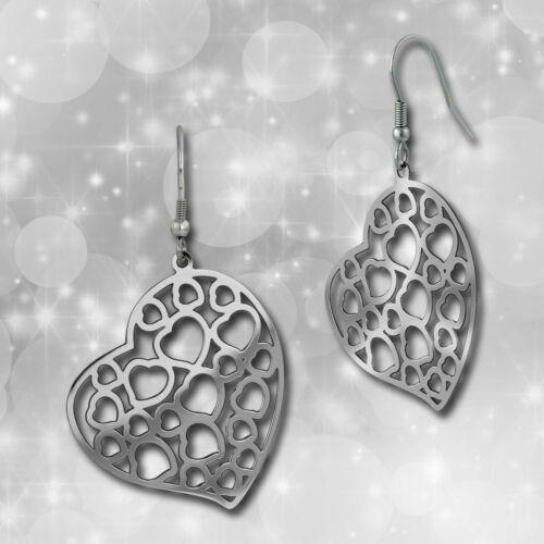 Mianova Damen Herz Ring Aus Edelstahl - Moderner Siegelring Für Jeden Anlass