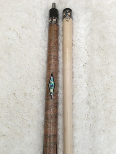 Meucci BMC Mini Diamond Pool Cue w/ Pro Shaft, FREE HARD CASE (Natural Shell) - Picture 3 of 12