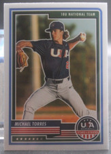 Michael Torres (Team USA/RC) - 2023 USA Baseball Stars & Stripes #52
