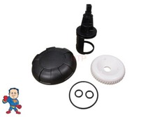 Master Spa Twilight Series Diverter Valve Kit Stem O-Rings Cap 6-Spoke Hot Tub