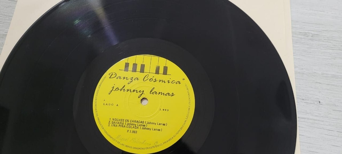 独LP Johnny Lamas Danza Cosmica TCLP002 TrueClass Records /00260 Johnny Lamas - Danza Cosmica Lp Trueclass Records Ger 2023