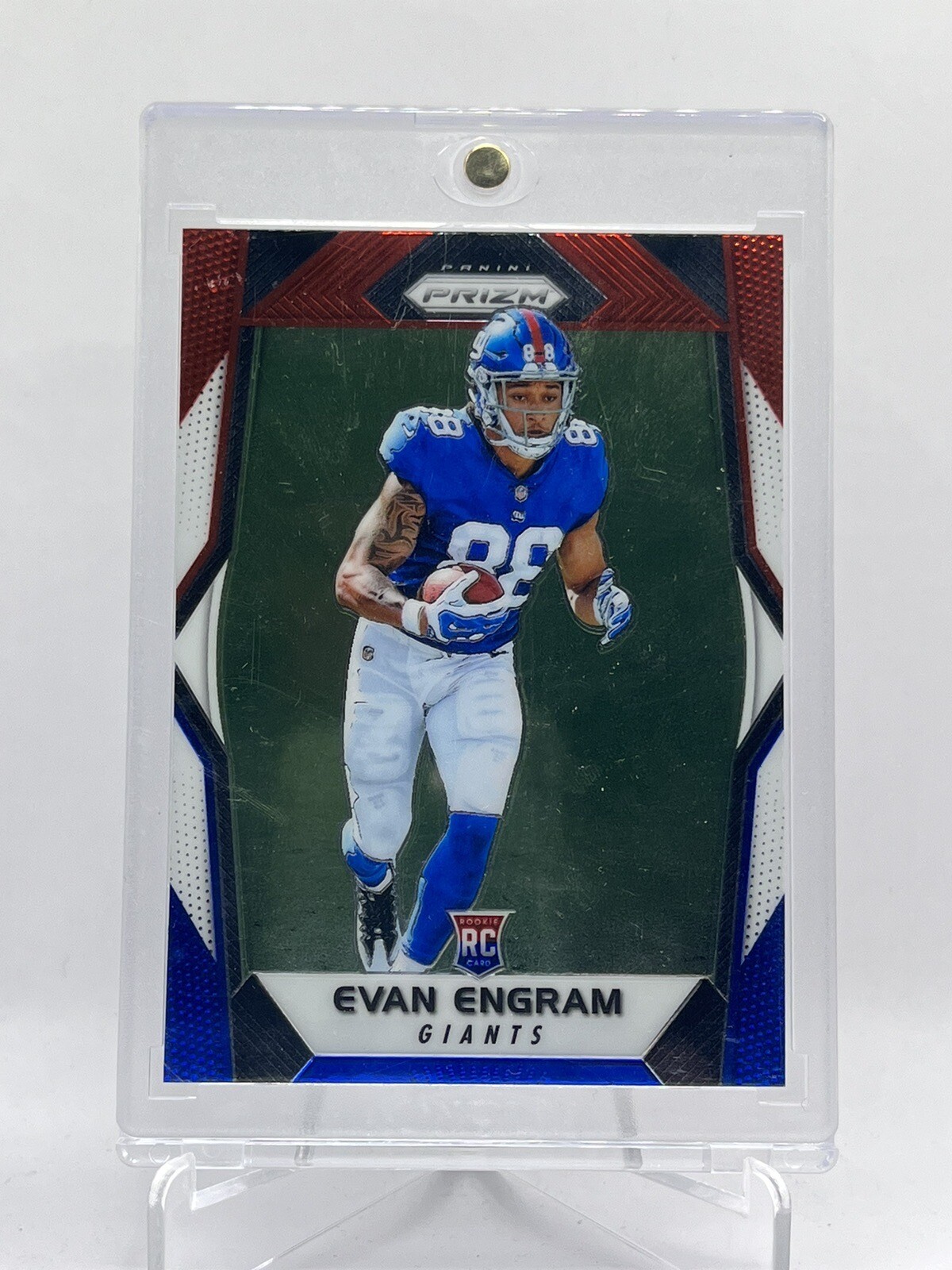 2017 Panini Prizm Rookies Red White & Blue Prizm #299 Evan Engram (RC)