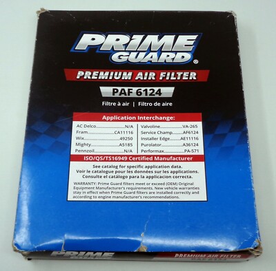 Prime Guard Air Filter for 2010 - 2016 KIA Hyundai PAF6124