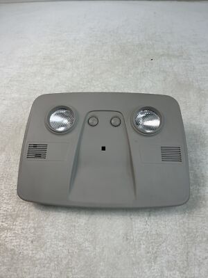 09-15 Chevrolet Traverse Overhead Roof Console Dome LIght OEM Gray Grey