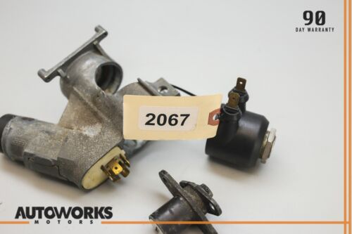 83-87 Porsche 944 Ignition Cylinder Trunk Glove Box Lock Key Set OEM - Picture 11 of 12