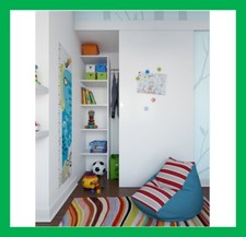 PC Henderson Single Top 45kg Wardrobe Straight Sliding Internal Door Kit