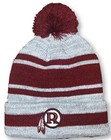 Washington Redskins NEW Throwback Logo Cuffed Pom Knit Cap Hat Retro Old logo