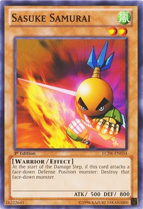 Sasuke Samurai - LCJW-EN034 - Common - 1st Edition x3 - Near Mint