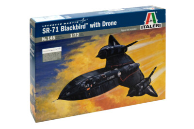 Italeri 145 Lockheed Martin SR-71 Blackbird Plastikbausatz