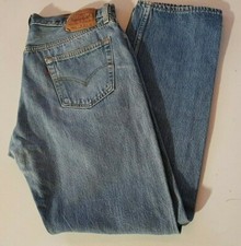 Vintage Men's Levi's 501xx Jeans Size 38x34(35 X 31Actual) Made in USA 90s