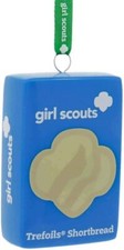 Girl Scouts Trefoils Shortbread Cookies Box Christmas Ornament By Kurt Adler