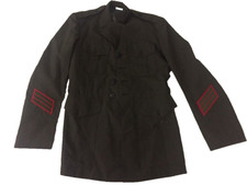 USMC Marine Corps Alpha Green Service Jacket Military Coat 33R