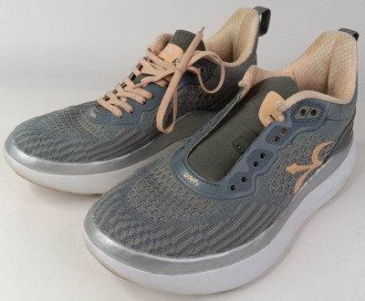 GDEFY Gravity Defyer XLR 8 Comfort Gray Running Shoes TB9034FGP-M Women's 8.5