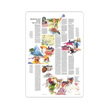 USA - Mid-Atlantic States 2 (1976) (Map) STICKER Vinyl Kiss-Cut Decal