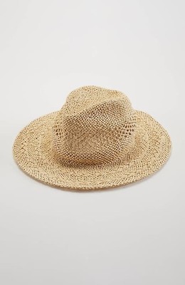 J Jill summer straw beach sun hat J. Jill Sun Straw Hat Beach Gardening Natural Tan  main image 4