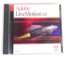Adobe LiveMotion 2.0 Education Version Windows/Macintosh Serial RARE