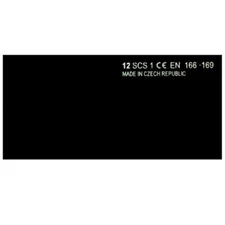 SCS SVAR 25P Welding Filters Dark Lens Glass Plate Shade EN 166/169 DIN #4 - #14