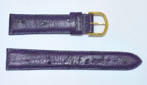 Bretelles D'éperon Royal King – Violet Fausse Autruche Délavé – Neuves Avec Emballage