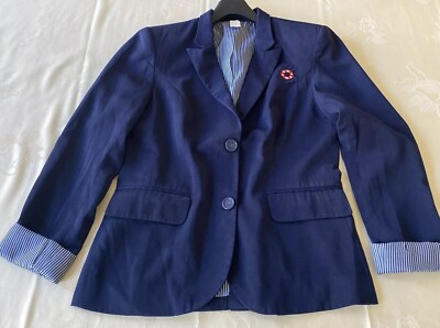 NEU!Marken Edle Blazer Jacket Langarm Maritim GR:XL wie M NP:79,99 BWare S.Maß!