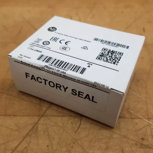Allen Bradley 1734-OB8S, Series B, 8 Channel Safety Sourcing Output - NEW