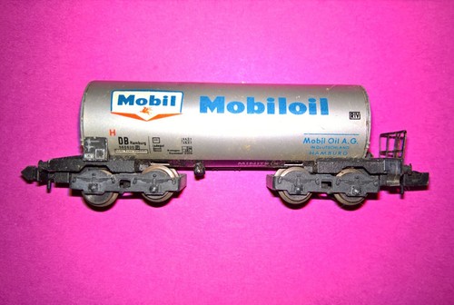 MINITRIX ELECTRIC Spur N 51 3261 00 DB Kesselwagen Mobiloil Ep.3 ohne OVP | Condition: Gebraucht