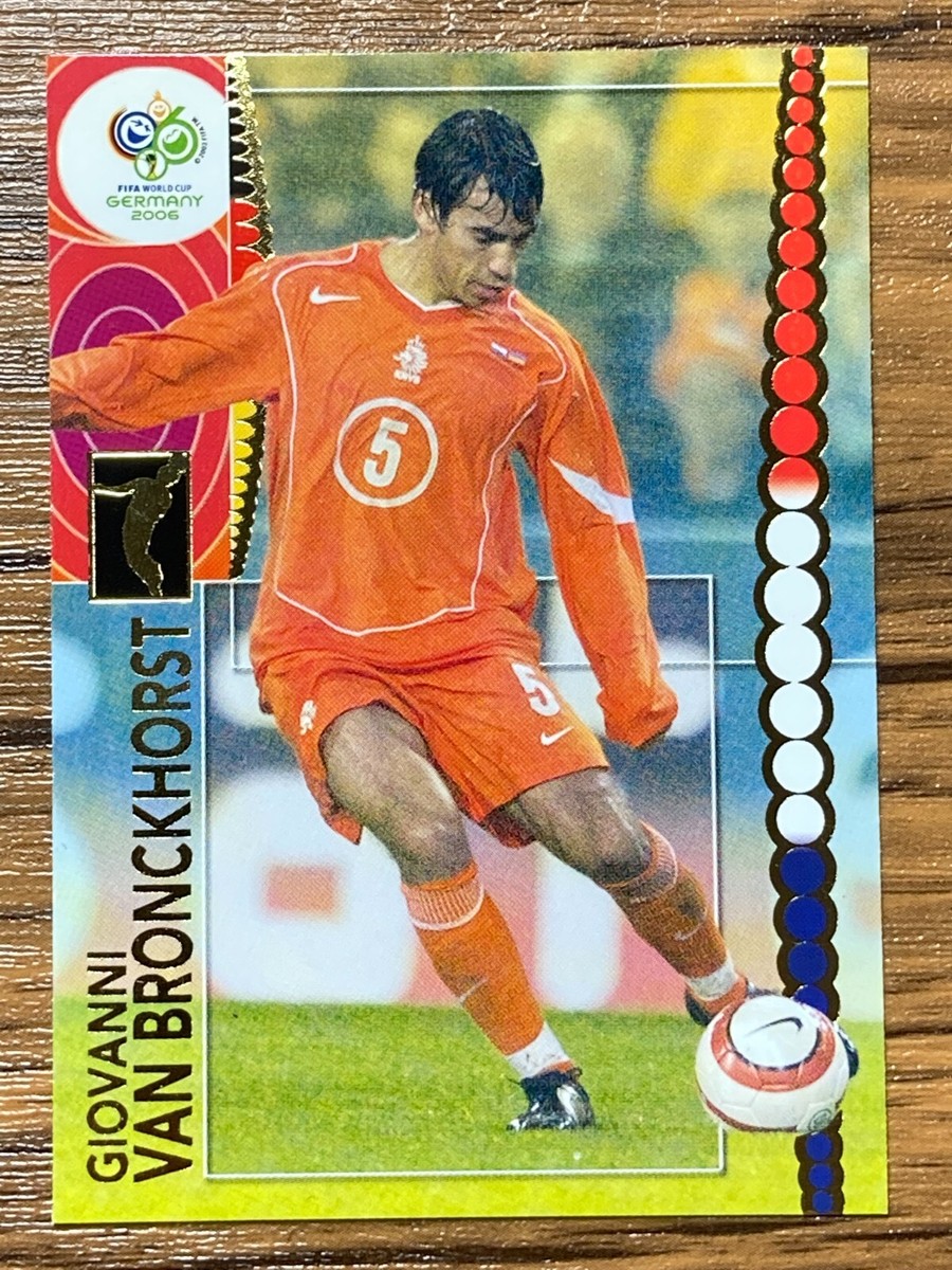 週間サッカーダイジェスト　2006 WORLD CUP GERMANY Panini World Cup Germany 2006 Card #153 Giovanni Van Bronckhorst