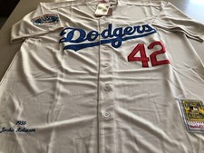 Mitchell & Ness Cooperstown 1955 LA Dodgers Jackie Robinson Jersey - Men's XL