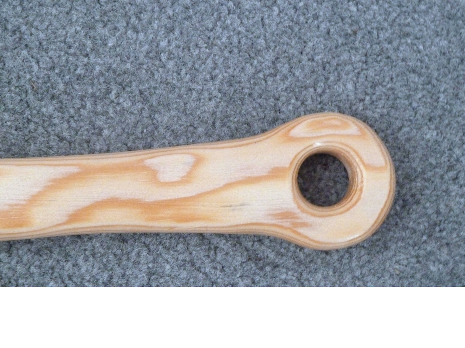 US Style Redwood 15" x 4" US style Paddle woth holes (cane) - Picture 2 of 4