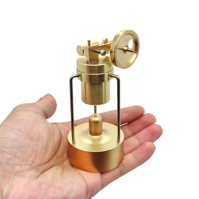 OKMO SteamM16 Messing Mini-Einzylinder-Dampfmotor-Bausatz   Kreatives Geschenk