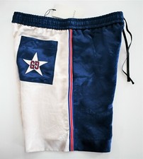    Authentic GUCCI GG STAR Logo EMBROIDERED ACETATE TRACK Shorts EUR-50 US-36