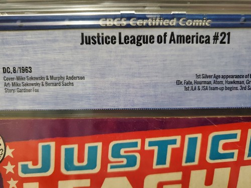 Justice League of America #21 CBCS 5.0-1963-1st Silver Age JSA:Dr.Fate, Hourman - Picture 4 of 14
