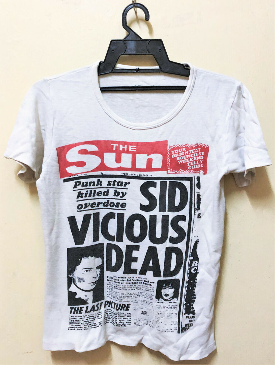 VINTAGE 70s SID VICIOUS SEX PISTOLS THE SUN HEADLINE PUNK VINTAGE 70s SID VICIOUS SEX PISTOLS THE SUN HEADLINE PUNK