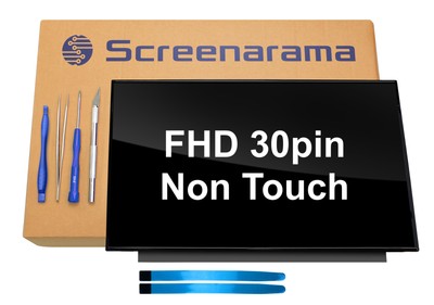 BOE NV156FHM-N38 FHD IPS 30 pin Glossy LCD Screen + Tools SCREENARAMA *FAST