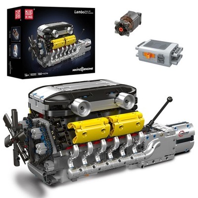 MOULDKING 10202 Supercar V12 Engine TECHNIK 1260 TEILE NEU OVP