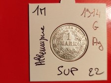 Allemagne 1 Mark 1914 G