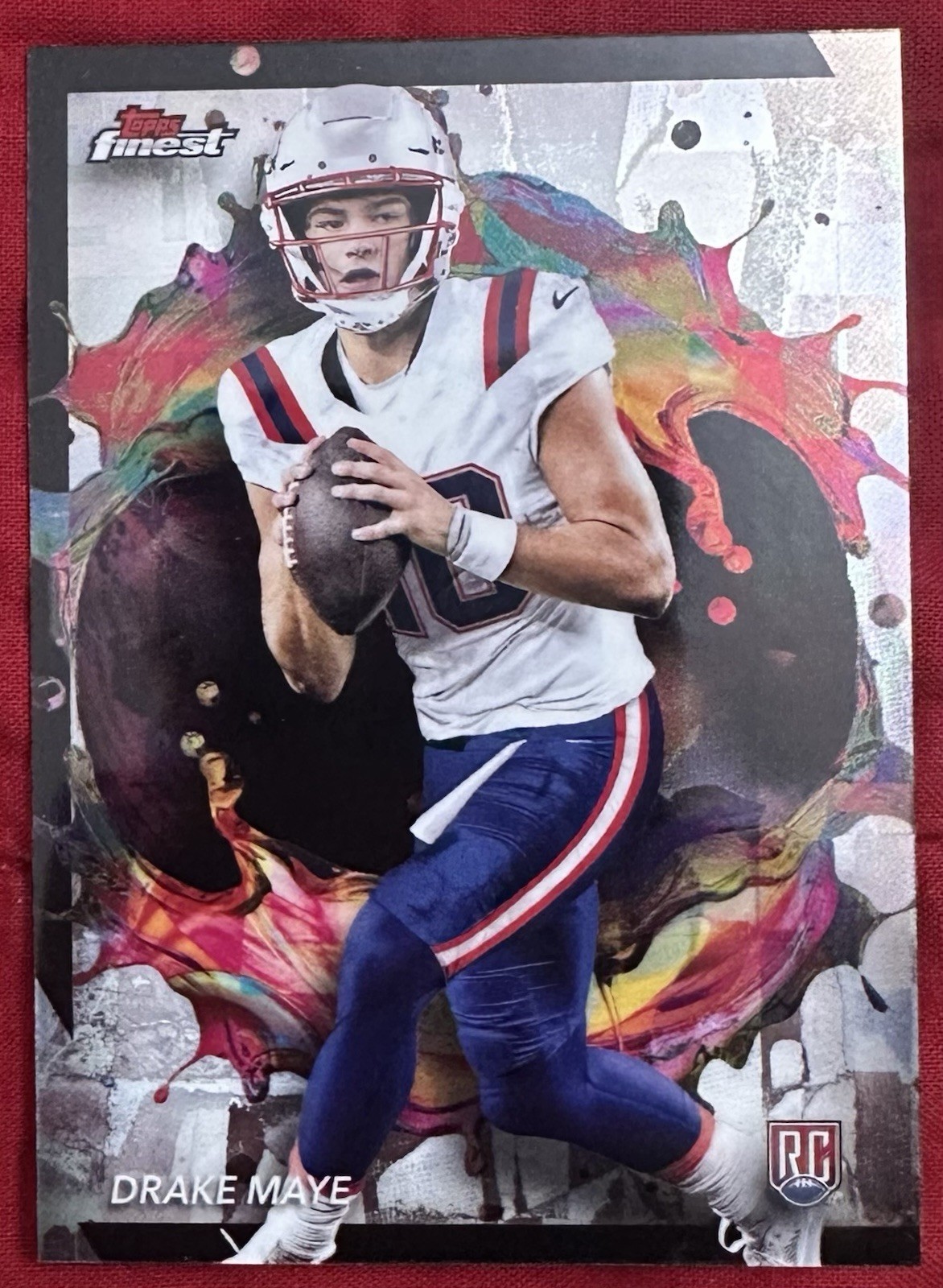 2024 Topps Finest - Rare Drake Maye #248 (RC)