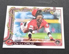 2025-26 Topps Holiday Baseball H97 ELLY DE LA CRUZ Base Card Cincinnati Reds 