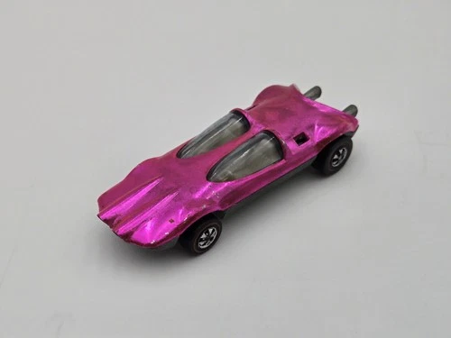 1970 Hot Wheels Redline Swingin Wing Rare Magenta Pink Made in USA