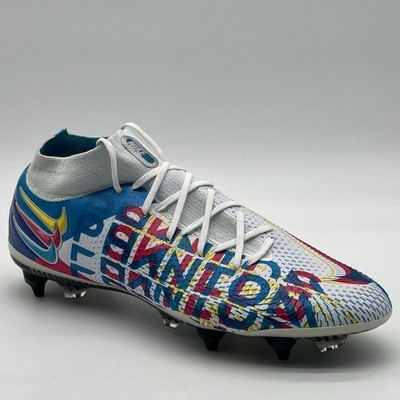 Nike Phantom GT Elite DF 3D SGPROAC Blue DC7733 468 Mens Size 12 Soccer Cleats